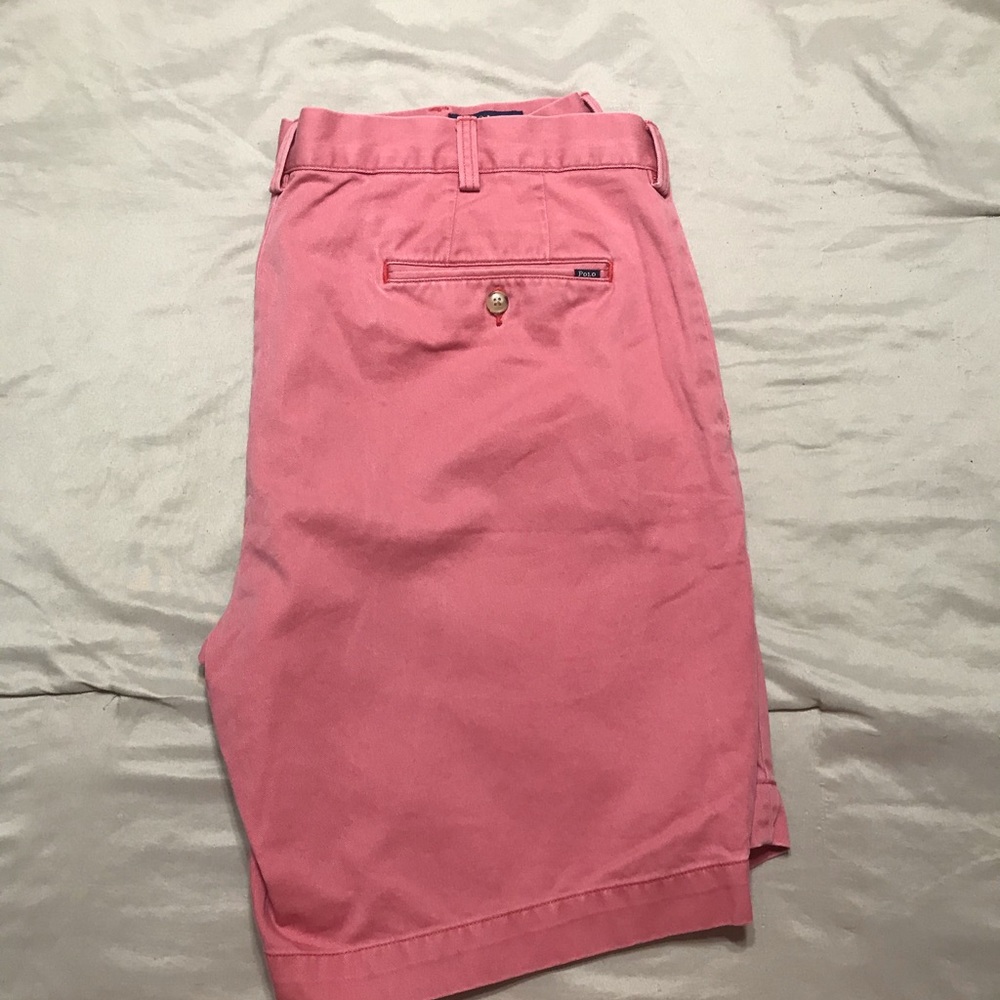 POLO RALPH LAUREN Classic Fit9 Flat Front Shorts - Picture 5 of 7